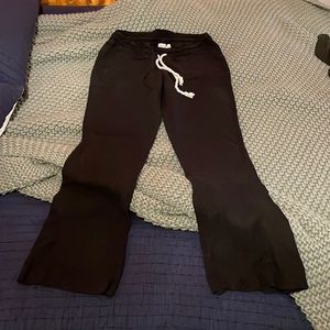 Black rocky relaxing/ beach pants :)